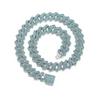 Collana a catena Cuban Link per uomo donna micro pavé in pietra CZ colore oro rosa gioielli hip hop