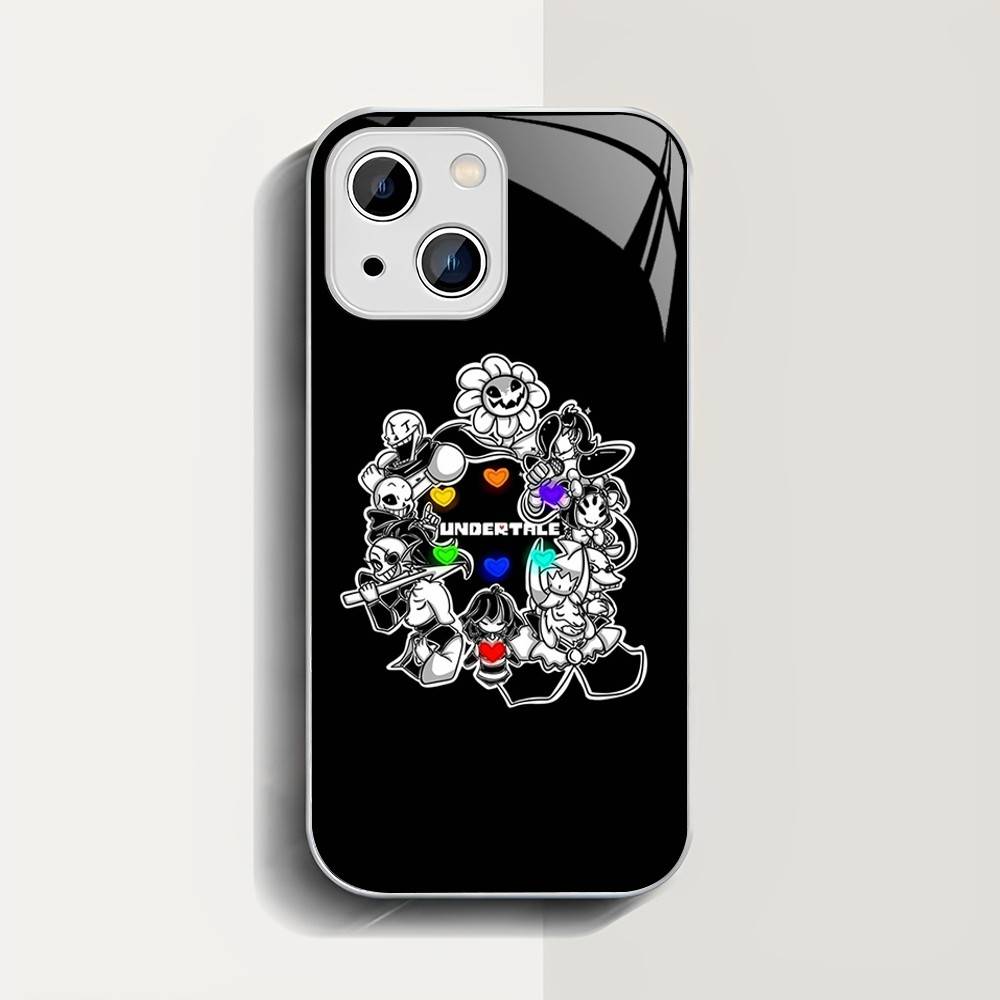 

Закаленное стекло для iPhone 14 13 12 11 Pro Mini XS MAX 14Plus X XS XR с изображением игры Undertale iphone 14 plus