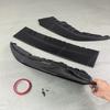 MP OEM Stil Glänzend Schwarz Frontstoßstange Lippe Splitter Spoiler für BMW G26 i4 M50 M60 M Sport 4-türiges Gran Coupe 2021-2026 Tuning