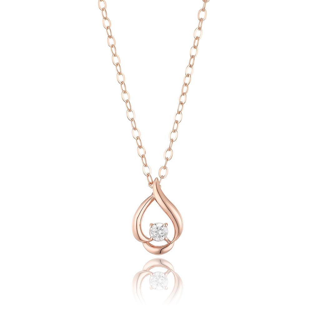 Lloyd Waterdrop Wave Necklace Lnn21102G