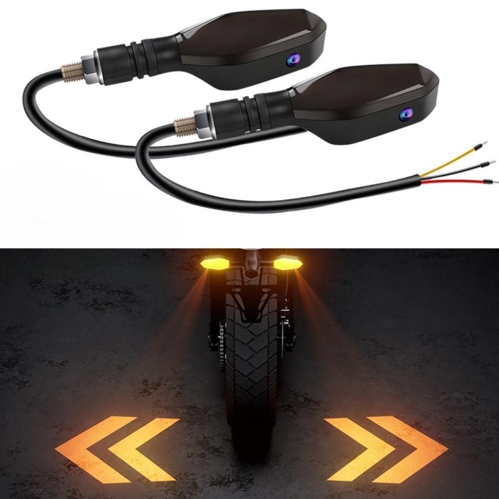 

Sequential Flowing Motorcycle LED Turn Signal Blinker Running Light Indicators