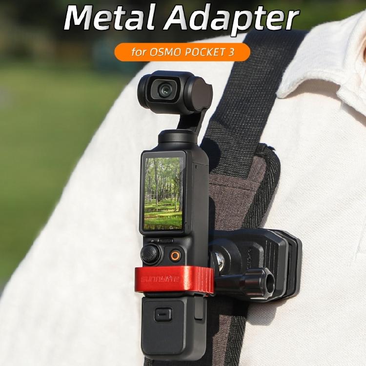 Metal Expansion Adapter Camera Fixed Bezel Bracket Mount Stand for Pocket 3