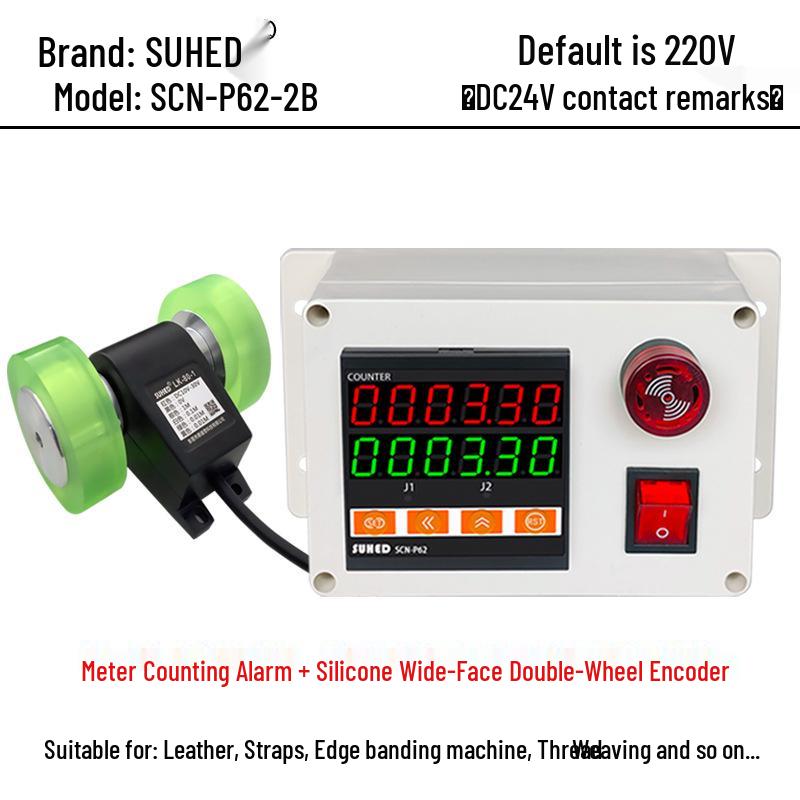 Intelligent Digital Display High-Precision Roller Encoder Edge Banding Machine Odometer Counter (Fully Automatic)