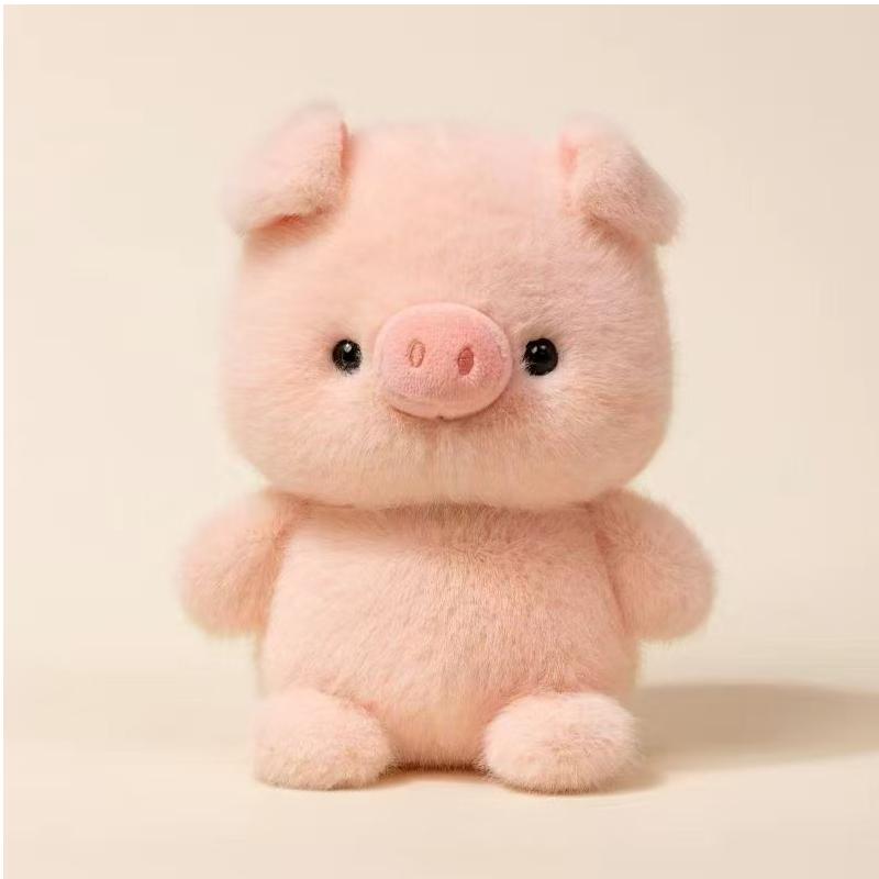 New Cute Plush Companion Doll Anime Elephant Rabbit Bear Panda Cartoon Desk Companion Doll 16cm Soft Plush Toy Gifts