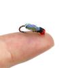 10Pcs/Box Laser Double Winged Fly Fishing Flies Realistic Artificial Bionic Insect Lure for Bass Trout Carp - Fly Fishing Bait