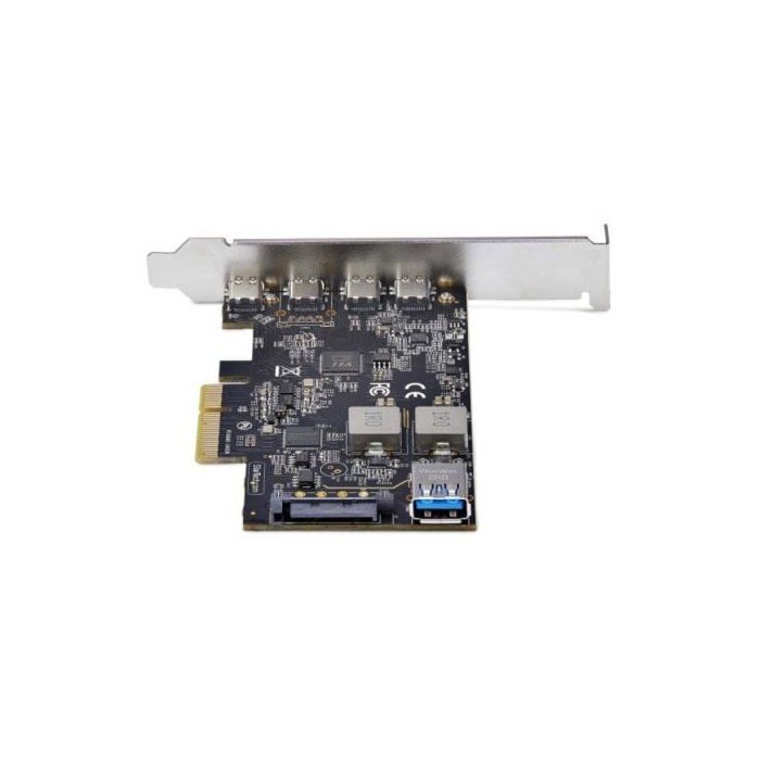 PCIe USB Card - STARTECH.COM - 5 Ports - 4x USB-C 10Gbps - 1x Internal USB-A - Black