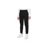 Kids  Knitted Sports Pants Logo Embroidery Tapered Casual Joggers Kids Bottoms Black 95B087-023