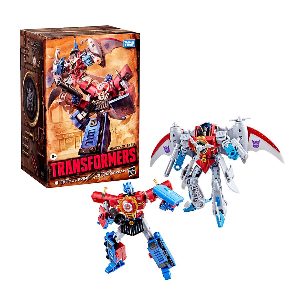 Transformers: Soul of Steel - Optimus Prime, Starscream