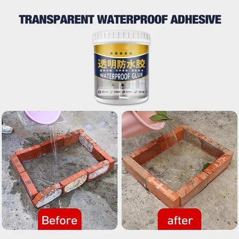 Transparent Sealing Coating Waterproof Coating Sealant Agent Invisible Strong Insulating Sealant Clear Sealant Repair Tools Kit