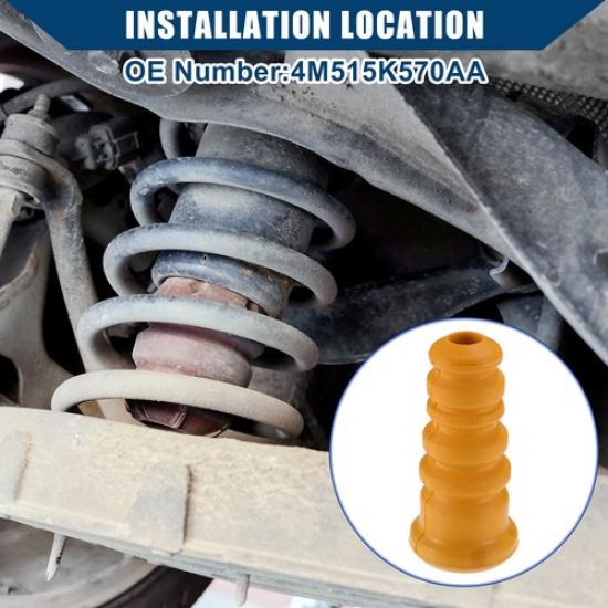 2 Pcs Car Suspension Strut Bumper Bump Stop For Mazda 3 2004-2012 No.4M515K570AA