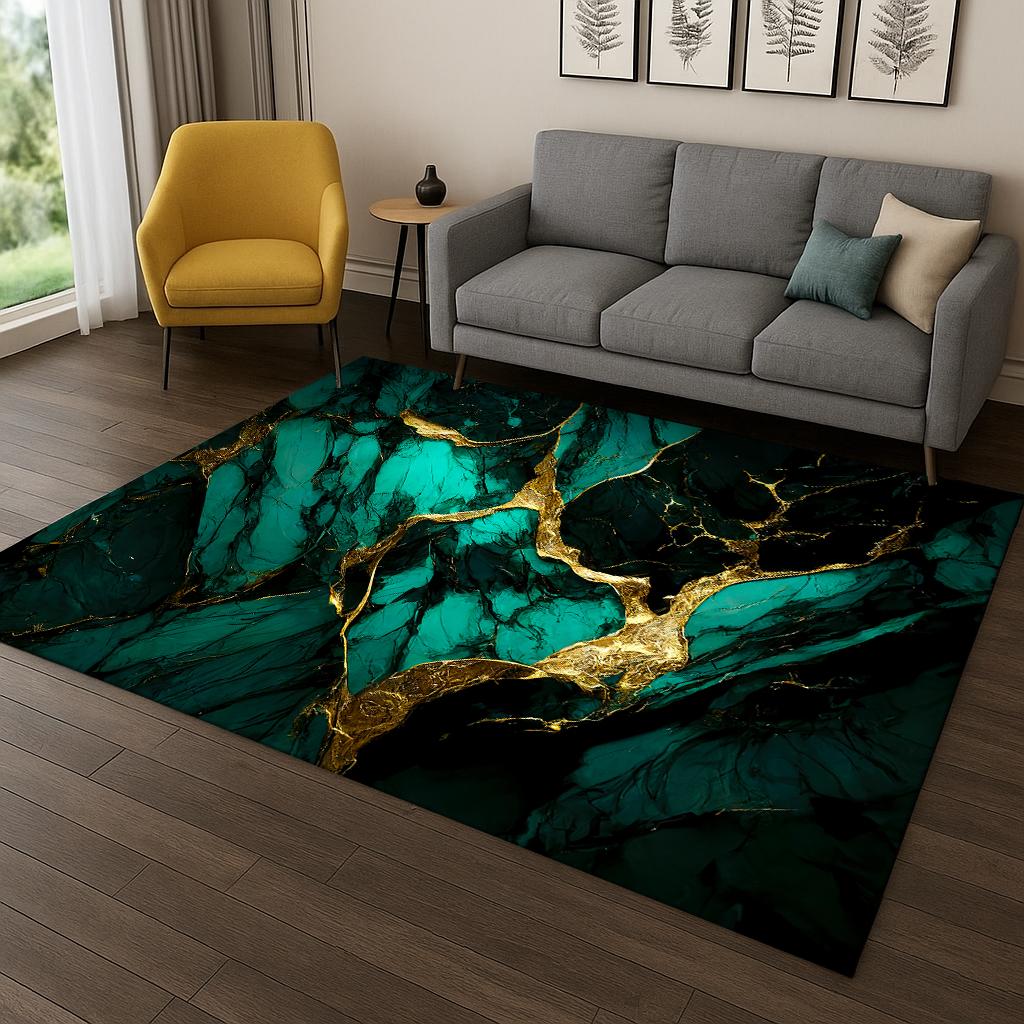 

Килим з мармуровим візерунком для дому, спальні, вітальні, під диван, килимок для вхідних дверей, кухонний декор, дитячий ігровий килим, нековзний килим для зони, килимок для підлоги, подарунок 40x60cm