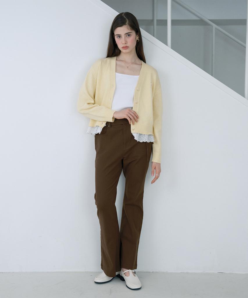 Jucyjudy Frill Detachable Knit Cardigan Jzkt621C