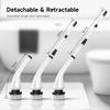 Electric Spin Scrubber Electric Scrubber with 8 Replaceable Brush Heads  Detachable Extension Handle Power Spin Scrubber Cord