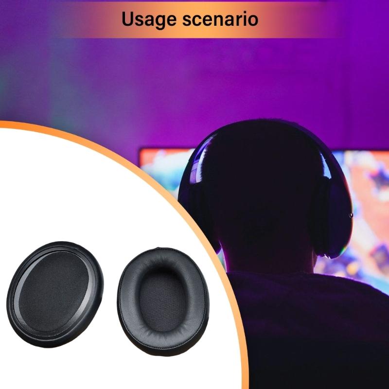 Noise Isolating Earpad For Cloud Flight/Cloud Flight S Headsets Nice Acoustics Experience,Ear Cover Breathable Ear Pads