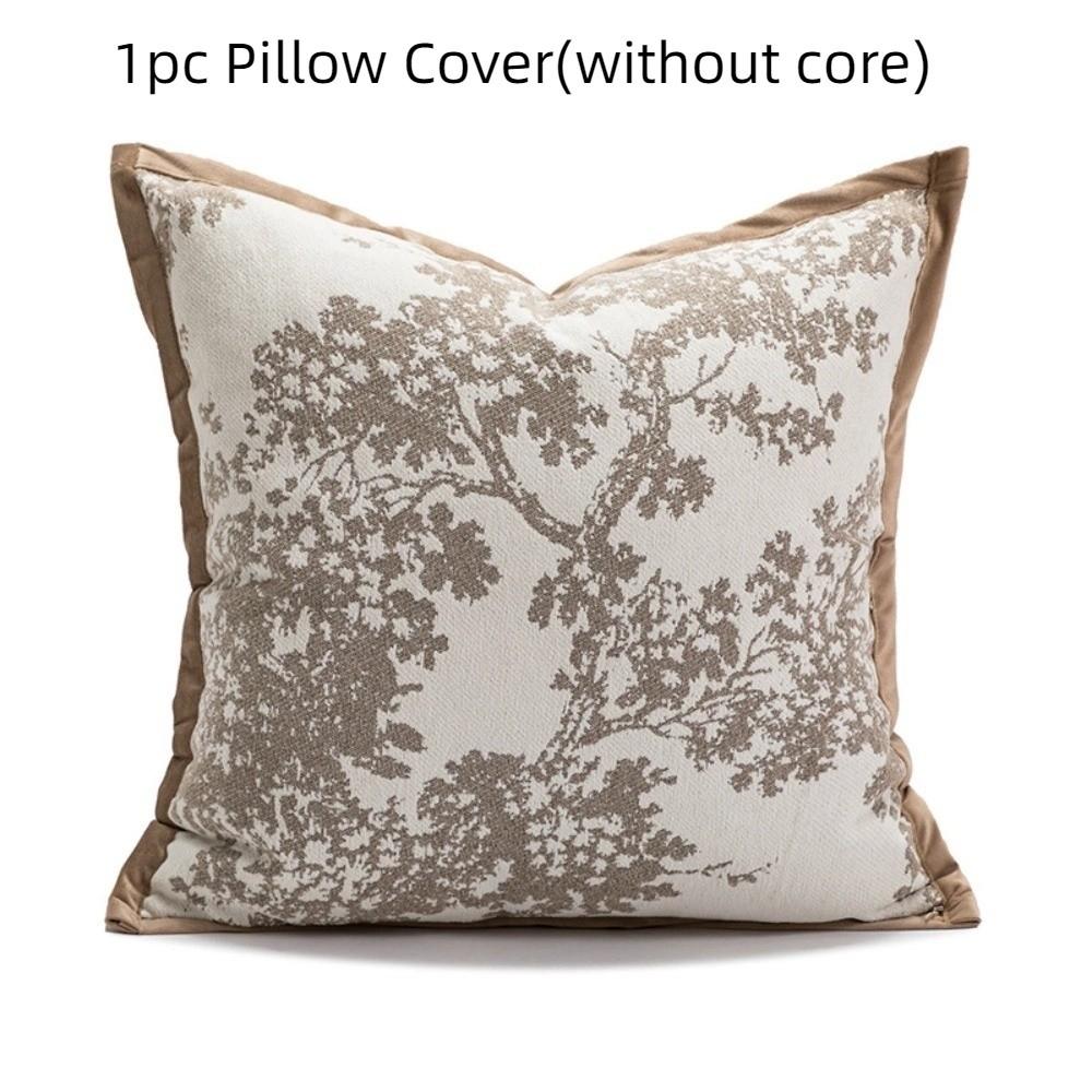 

Nordic Style Pillow Covers Brown Coffee Cushion Cover Pillow Case Decorative Use Style 1