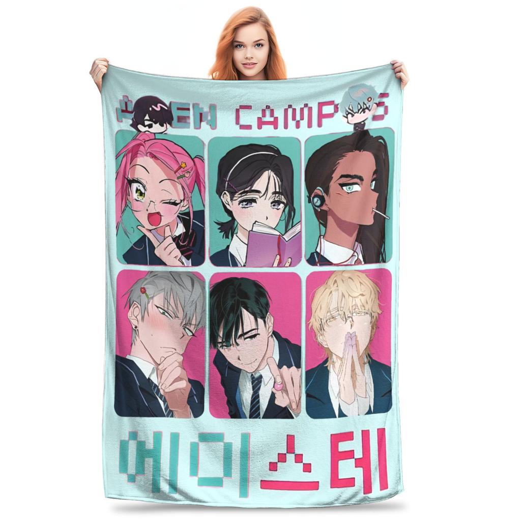 Alien Stage What is this Feeling Blanket Fuzzy Throw Blankets Summer Air Conditioning Printed Lightweight Bedsprea,