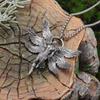 Six Winged Angel Pendant Necklace, Trendy and Personalized Accessories, Men's and Women's Retro Pendant Necklace