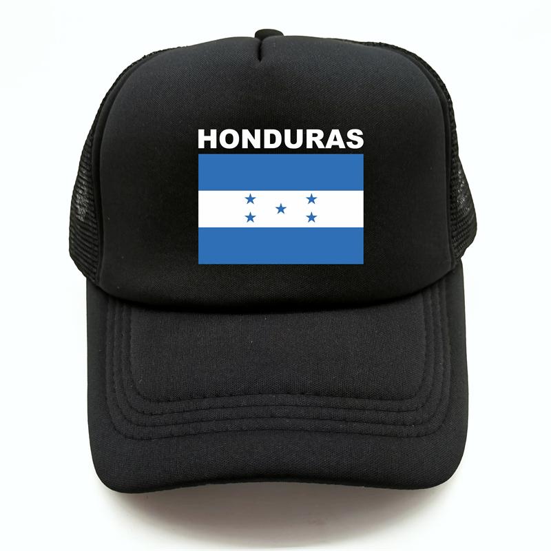 Honduras Trucker Cap Summer Unisex Cool Country Flag Hat Baseball Caps Unisex Outdoor Mesh Net Caps