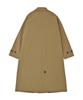 A Nothing Earth Cotton Balmacaan Coat (Beige)