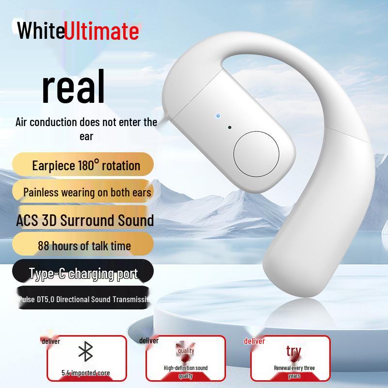 F22 Wireless Business Bluetooth Headset - Universal Fit for Both Ears, Large Battery Capacity, Extended Standby