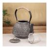 Iron kettle, handmade cherry blossom pattern pig iron pot, teapot, improves water quality, uniform heat conduction, iron supply pot, open fire, IH
