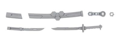 PM Office A Plastic Model Kit PlaAct Option Series Two Short Swords Non-scale 01