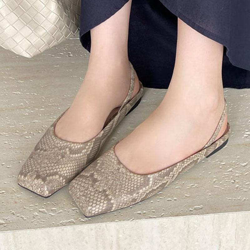 Eilyken Elegant Cosy Satin Square Toe Women Flat Shoes Designer Serpentine Party Dress Casual Mules Slippers Sandals
