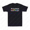 We The People Means Everyone LGBT Right Awareness Gay Pride Flag Unisex TShirt Letters Print Tees Men Women Cotton Casual Tops
