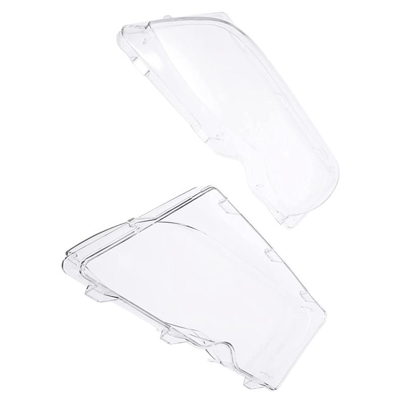 1 Pair Front Headlights Lens Shell Cover Lampcover Transparent Lampshade For  BMW 3 Series E46 2002-2005 4 Door 63127165785