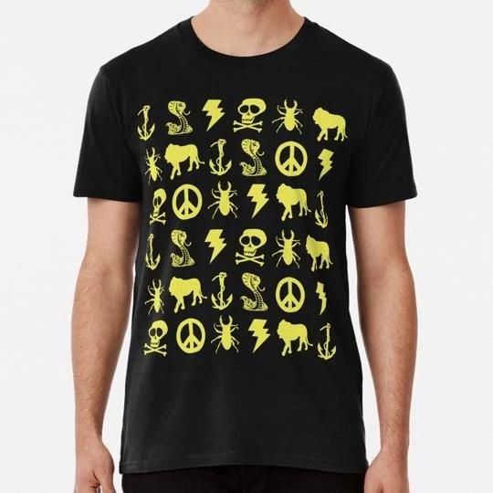 Jesse Pinkman Yellow Icons Size S to 5XL Made in the USA T-Shirt L