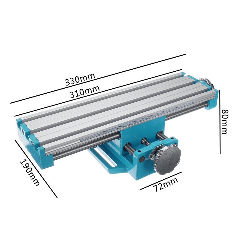 New Multifunction Precision Milling Machine Mini Worktable Drill Vise Fixture Working Table