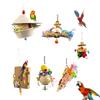 Parrot Chewing Toy Paper/ Rattan Parrots Beak Grinding Toy Bites Resistant Cockatiels Parakeets Hangings Bird Molar Toy