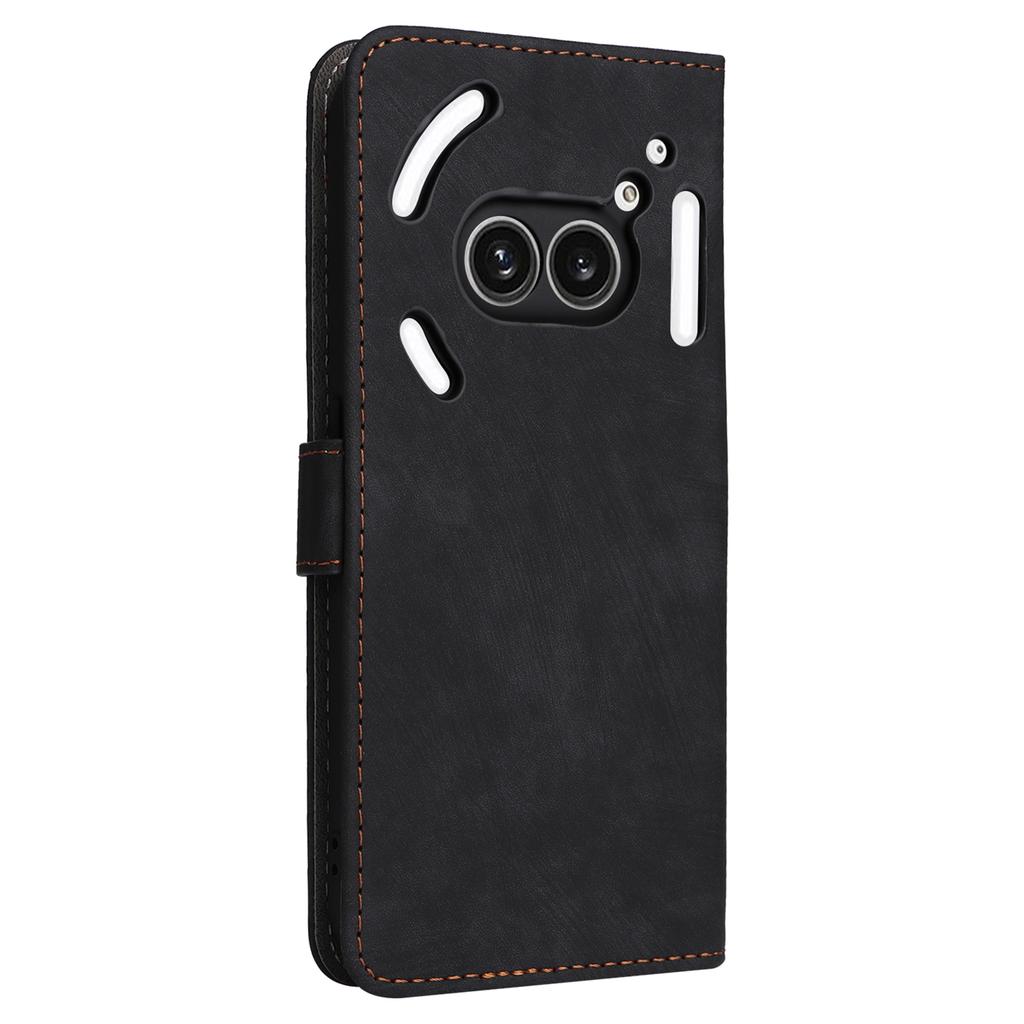 For Nothing Phone (2a) Plus/Phone (2a) Leather Case with Strap RFID Blocking Wallet Phone Cover