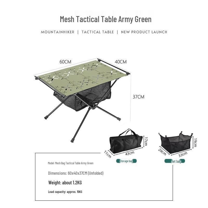 Portable Ultra-Light Aluminum Folding Camping Table