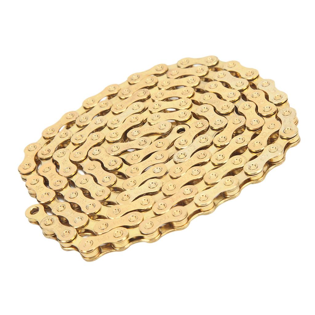 Bike Chain 9 Speed Flat Bicycle Chain Road Bike Mountain Bike Speed Shifting Systems Bike for VG SPORTS