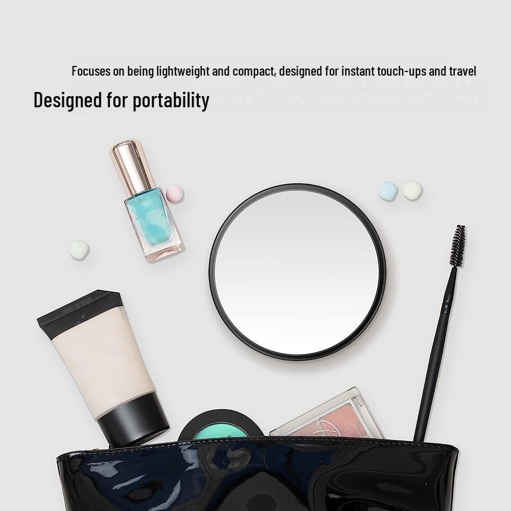 11cm Suction Cup Magnifying Makeup Mirror 10x 30x for Pimple Extraction, Blackhead Remover & Beauty Tool, HD Clarity.