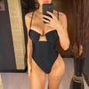 Novo Maiô Sexy com Aro e Bojo Feminino Peça Única Feminino com Efeito Empina Bumbum Monokini Roupa de Banho Banho