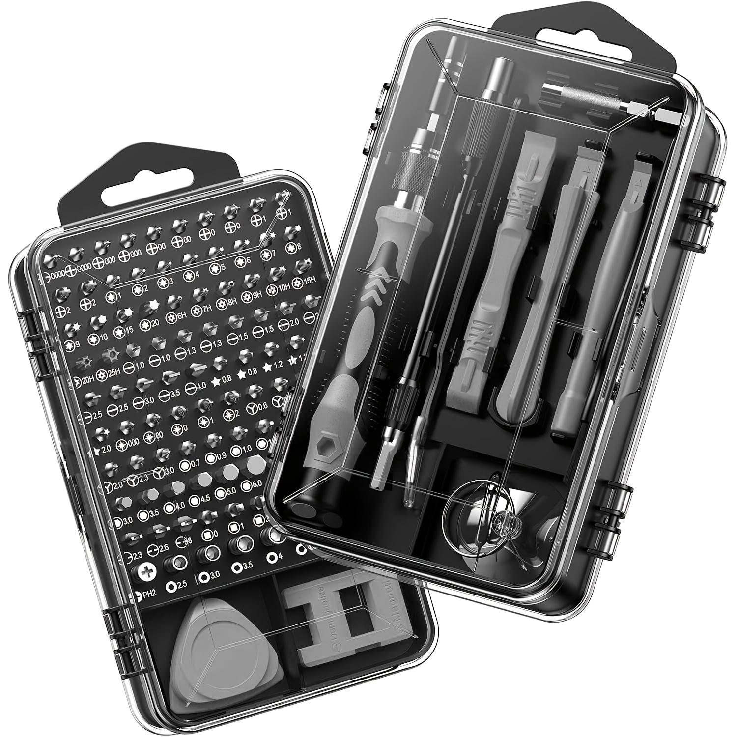 115 in 1 Precision Magnetic Screwdriver Set, Multi-Functional Repair Kit for Electronics, PC, iPhone, PS5 & Game Console, Gift серый