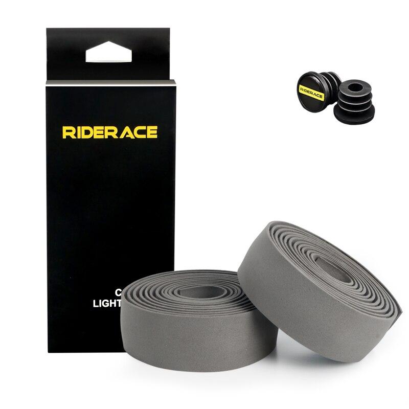 2 stk Sykkelstyretape Kamuflasje Ultralett Sklisikker Svamp Landeveissykkel Styrestropp Med Styreplugger Sykkeltilbehør