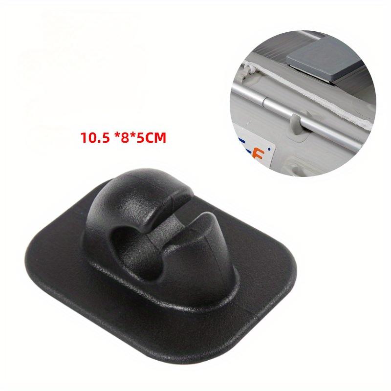 2 buc. Suporturi gonflabile pentru vâsle de barcă, cleme pentru padele, suporturi din PVC, petice de montare, barcă pneumatică, caiac, canotaj, rafting, cataramă rotundă cu un singur orificiu pentru frânghie