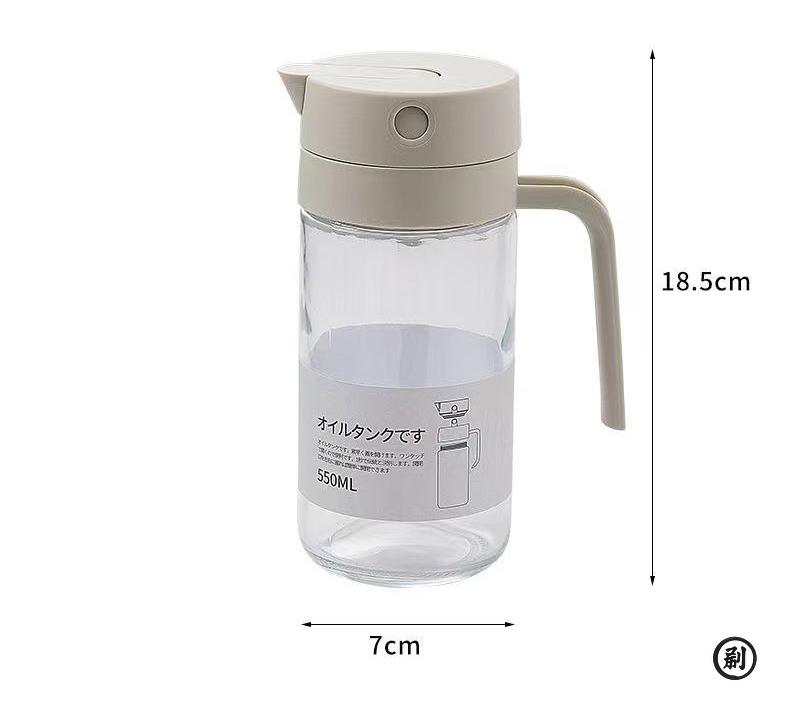 The Ultimate Frying Companion! 550ml Oil Bottle for Kitchen – Perfect Control, Zero Waste, Easy Refill