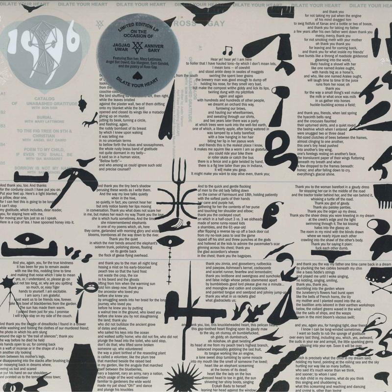 

LP Record ROSS GAY - Dilate Your Heart JAG401LPC1 Jagjaguwar 2021 US Comedy & Spoken Word