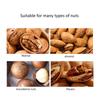 Nutcracker Tool Aluminum Multifunction Red Cup Shaped Nut Opener for Walnut Nuts Chestnut Melon Seeds