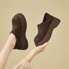 New Autumn Suede Muffin Women's Platform Single Shoes Increase Height and Match Fashion Women's Shoes