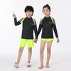 Girls' Long Sleeve Rash Guard Swim Set