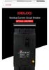Residual Current Circuit Breaker DZ15LE-100/4901 63A 100A 75mA 30mA 50mA Leakage Protector 4P