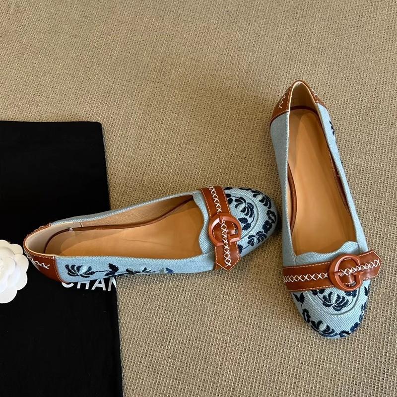 

Sheepskin word with fish mouth sandals women s new summer Roman thick sole with skirt high heel stepping on shit thick heel 35 синий