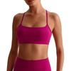 Fashion Nude Feel Spaghetti Strap Cross Beauty Back Exercise Bra Women's Sexy Yoga Vest Pilates Workout Underwear