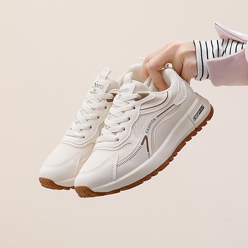 

Women s New Mesh Daddy Shoes Women s Autumn New Breathable Female Student Sports Shoes Fashion Increased Casual Shoes Size 35-40 40 хаки