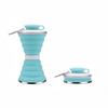 Silicone folding water bottle Outdoor foldable water cup High temperature resistant easy storage kettle Convenient sports water bottle